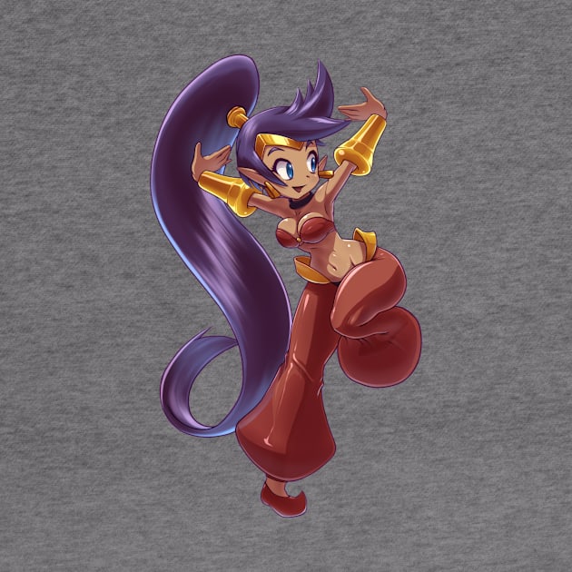 Dancing Shantae by Martinuve